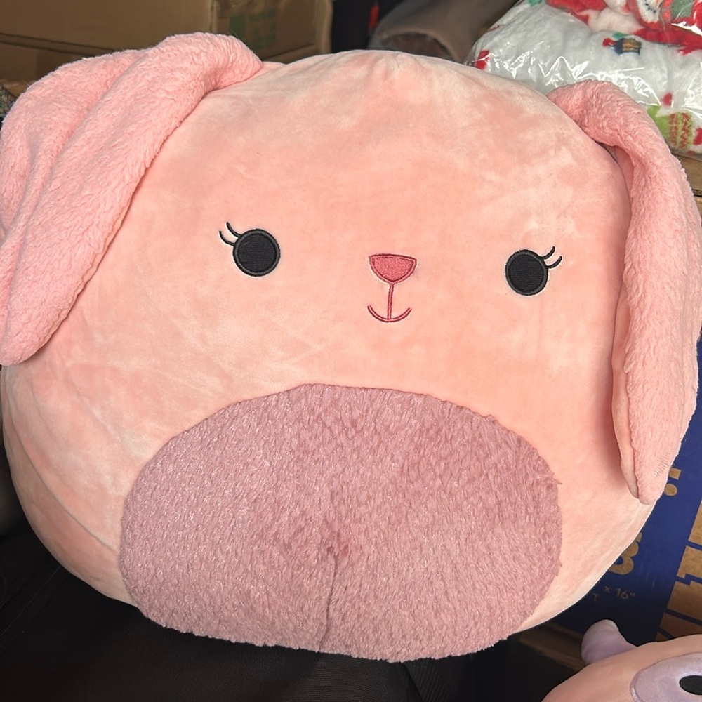 Bunny Large Squishmallow pillow